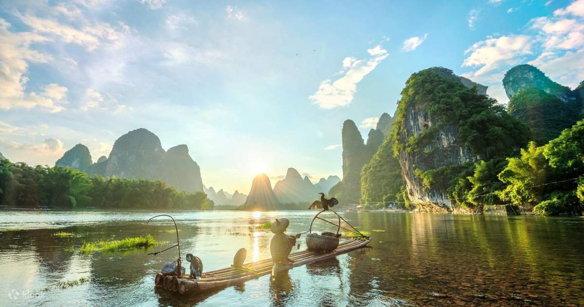 ล่องเรือแม่น้ำหลีเจียง 